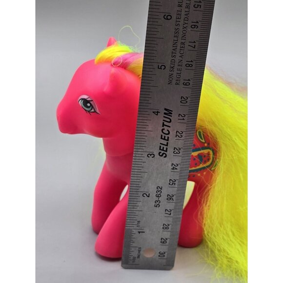 My Little Pony G1 1987 Sweet Notes Rockin Beats MLP Hasbro NEON Rare - Picture 7 of 8